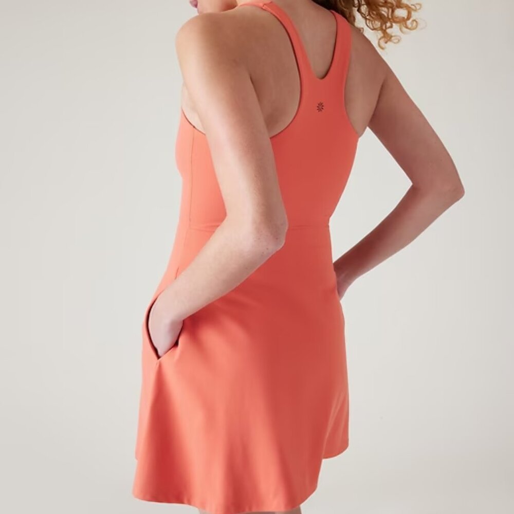 Athleta Conscious Dress Medium Soft Persimmon